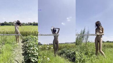 极品户外天体露出女神『tommax』和闺蜜野外全裸露出，极品身材和自然融为一体玩的就是紧张刺激！上 (3)
