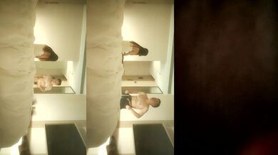 痞痞黑凌晨密码房，两对夫妻换妻，情趣游戏开档内衣，精彩刺激 (4)